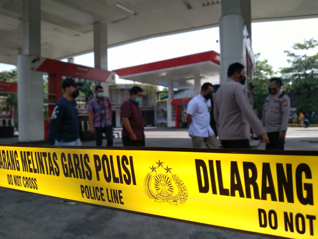 Pelayanan di SPBU Margomulyo Dihentikan Sementara