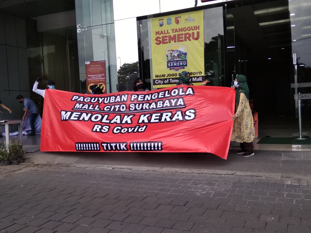 Belum Berizin, RS COVID di Lingkungan Mall Cito Diminta Tidak Buka