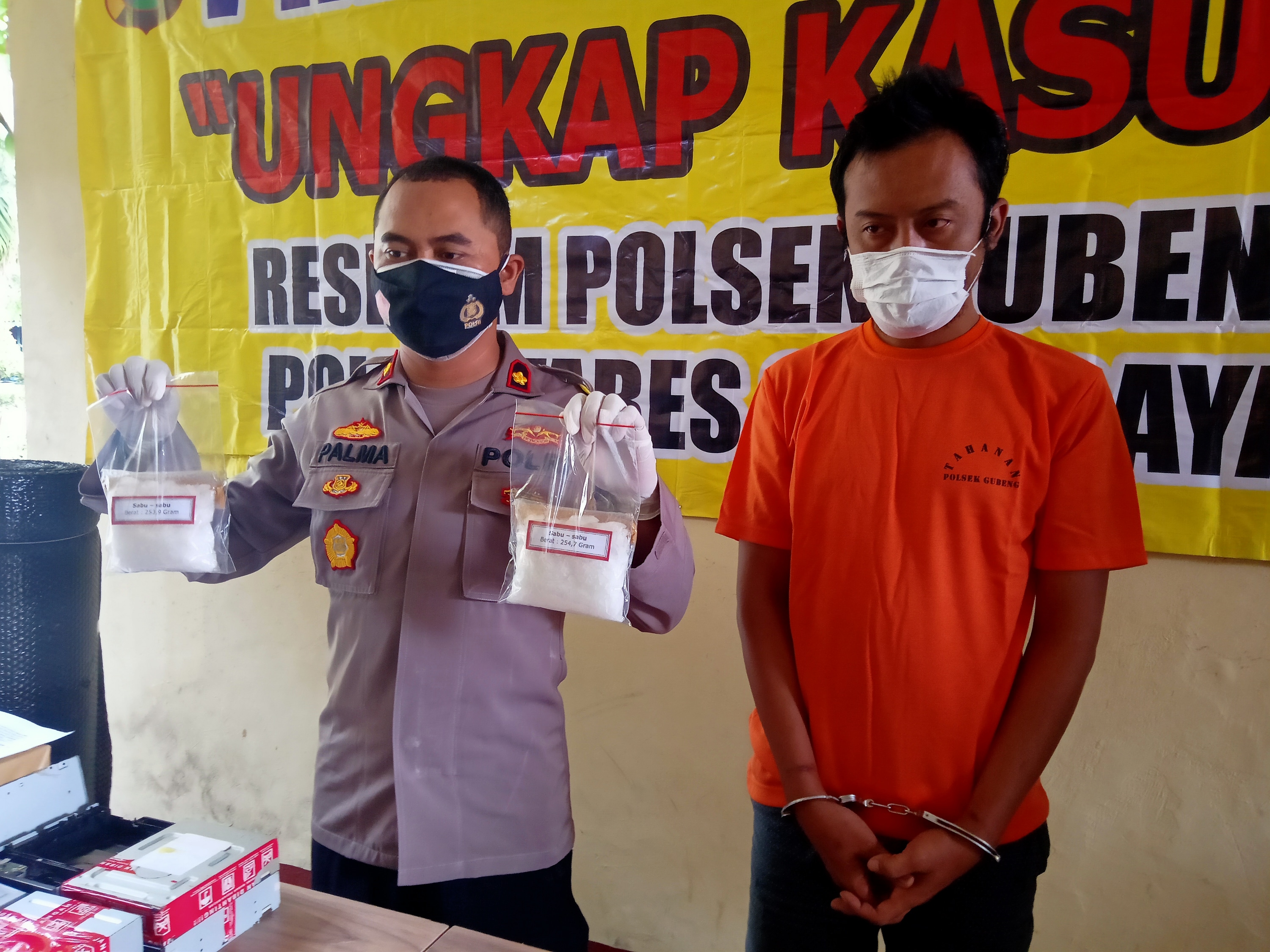 Selundupkan Sabu Setengah Kilo di Hardisk, Driver Ojol Disergap Polisi