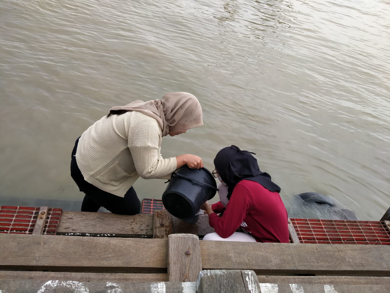 Kali Lamong dan Pesisir Lumpur Gresik Mengandung Mikroplastik Tinggi