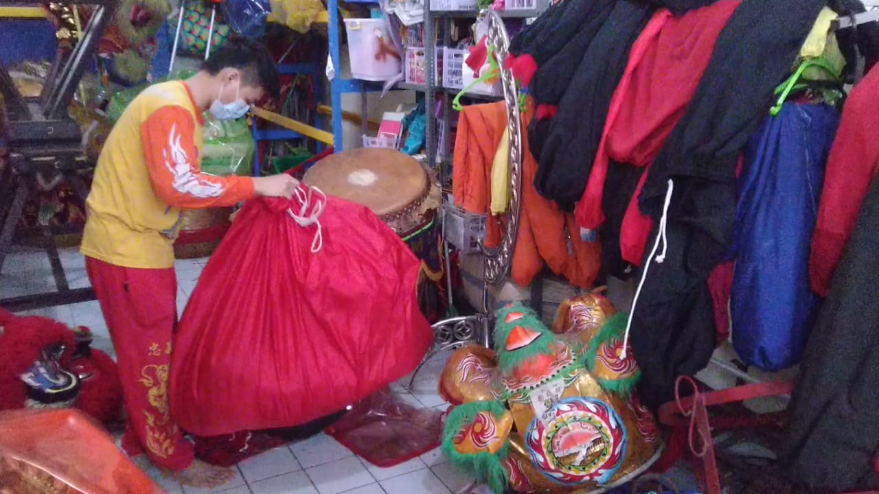 Imlek di Tengah Pandemi, tak Ada Lagi Ataraksi Barongsai