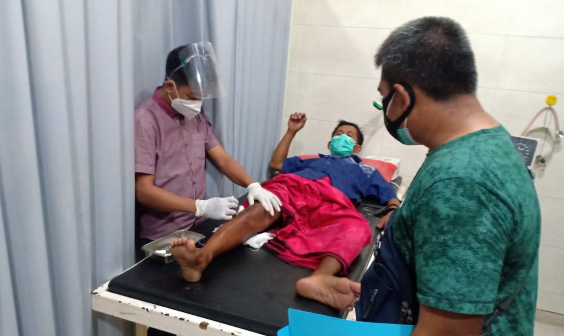 Cari Ikan di Tengah Laut, Nelayan Gresik Dibacok Orang tak Dikenal