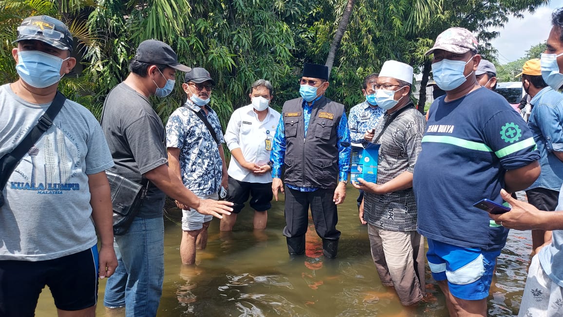 Pompa Rusak, Pj Bupati Sidoarjo: Perkiraan 3 Jam Banjir Surut