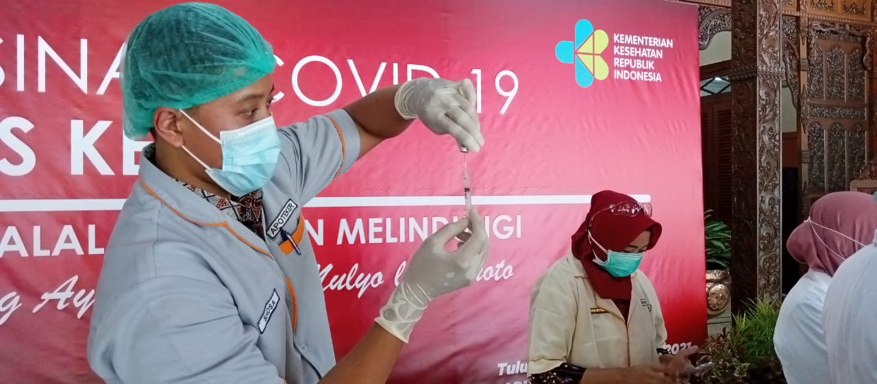 Pemkab Tulungagung Buka Pendaftaran Vaksinasi Covid bagi Warga Umum