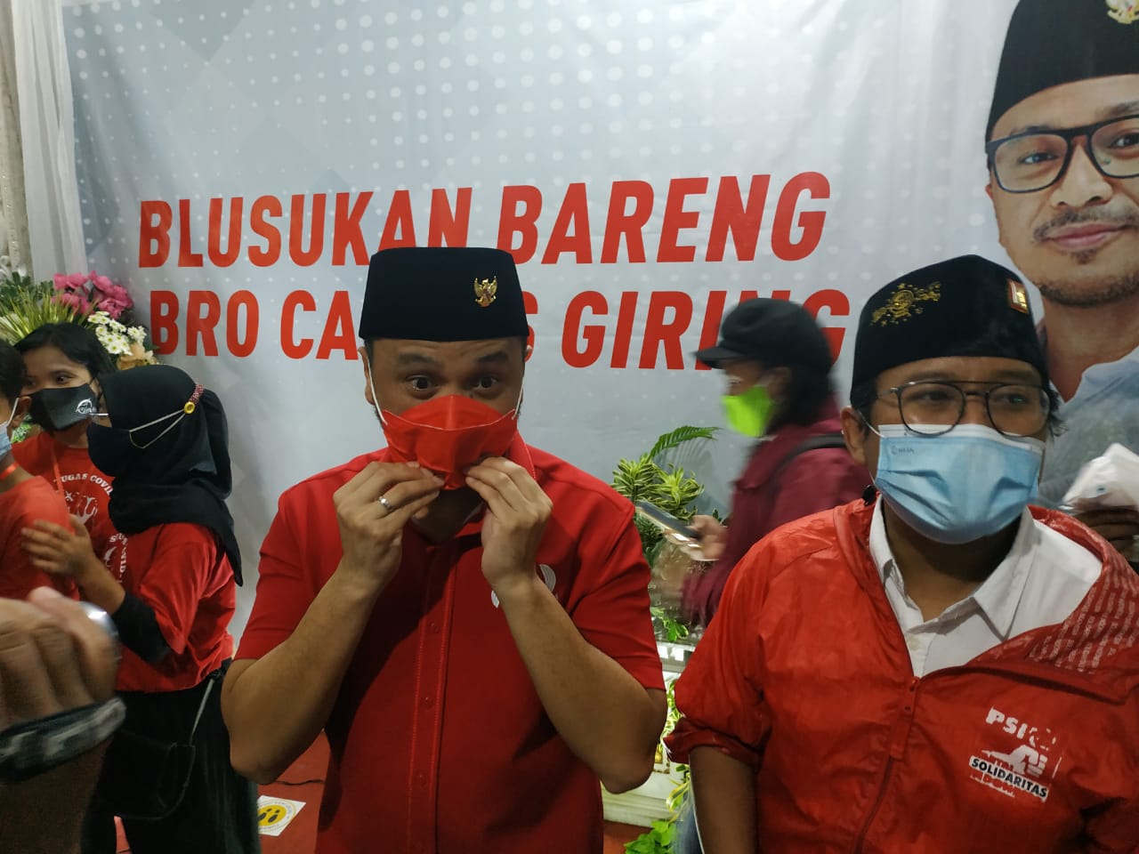 Plt Ketum PSI Giring Ganesa ke Surabaya-Sidoarjo, Ini yang Dikerjakan