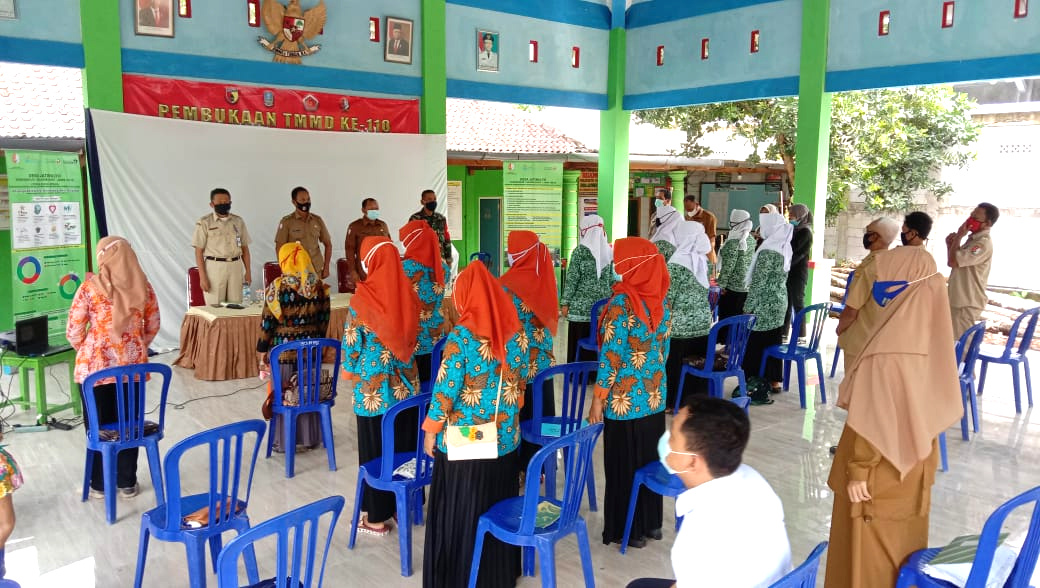 Dinas P3AKB Bojonegoro Hadirkan Program Bangga Kencana di TMMD 110