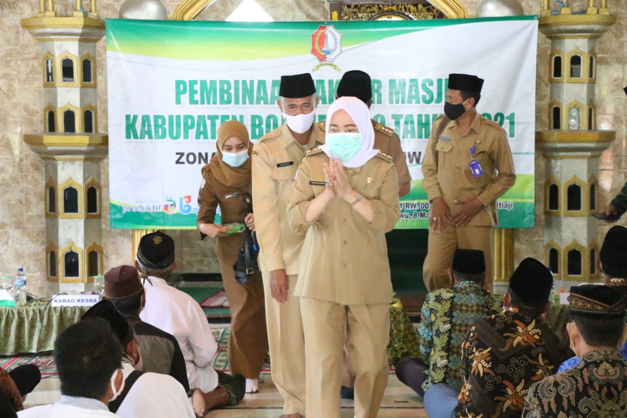 Bina Takmir Masjid, Bupati Mu'awanah: Jaga Bojonegoro agar Kondusif