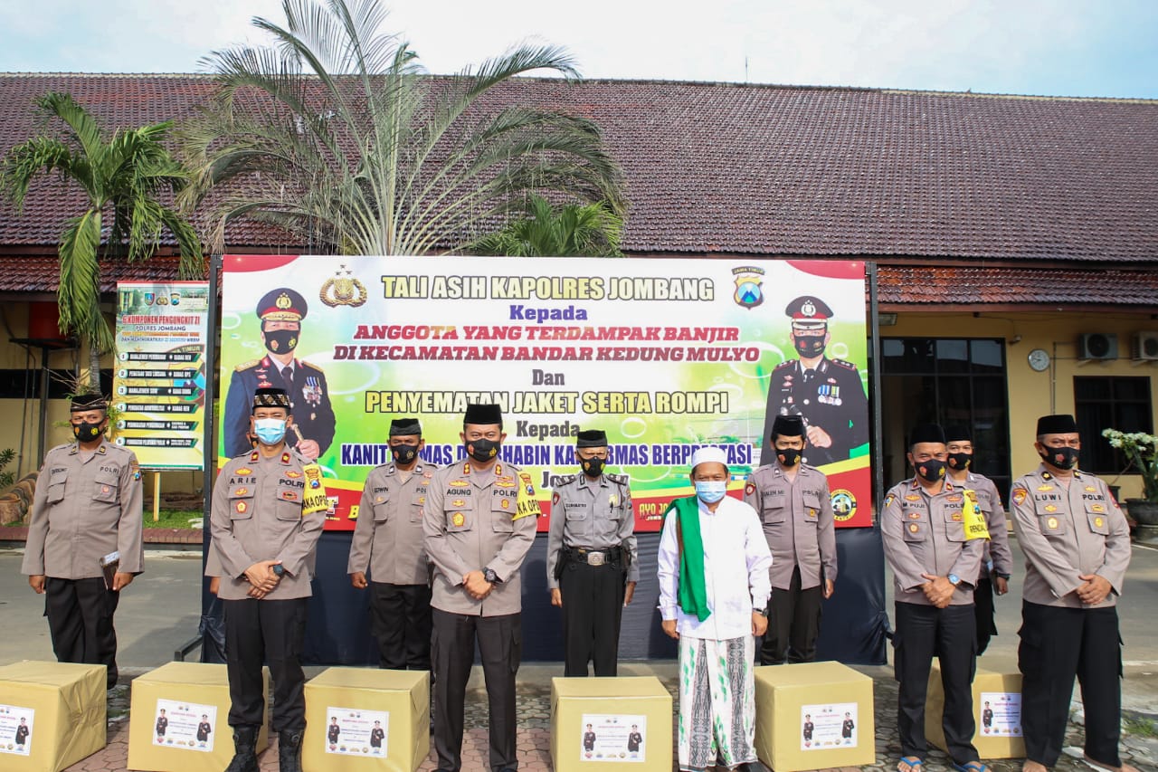 Polres Jombang Peringati Isra Miraj Nabi Muhammad SAW Ke 1442