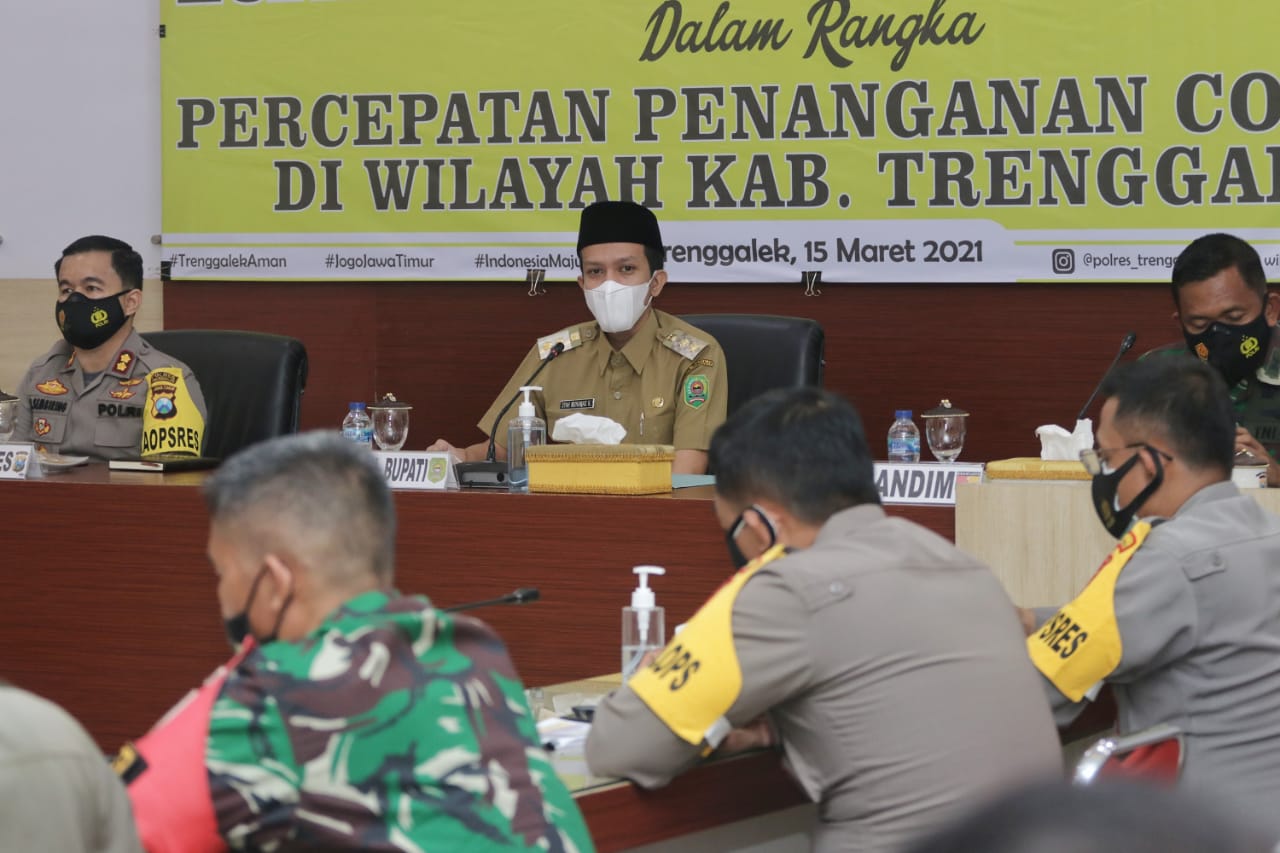 Penanganan Covid-19 di Trenggalek Tunjukkan Tren Positif