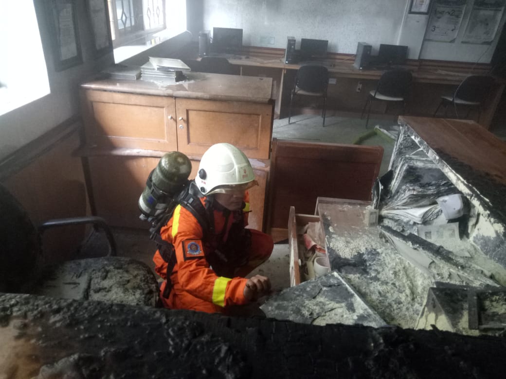 RS Unair Terbakar, Ternyata Begini Kejadiannya