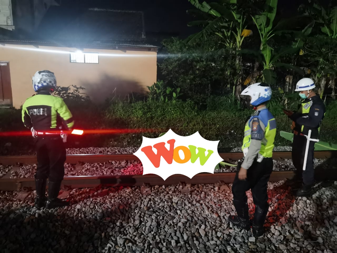 Tabrakan Diri ke KA, Pria Trenggalek Tewas dengan Tubuh Terbelah