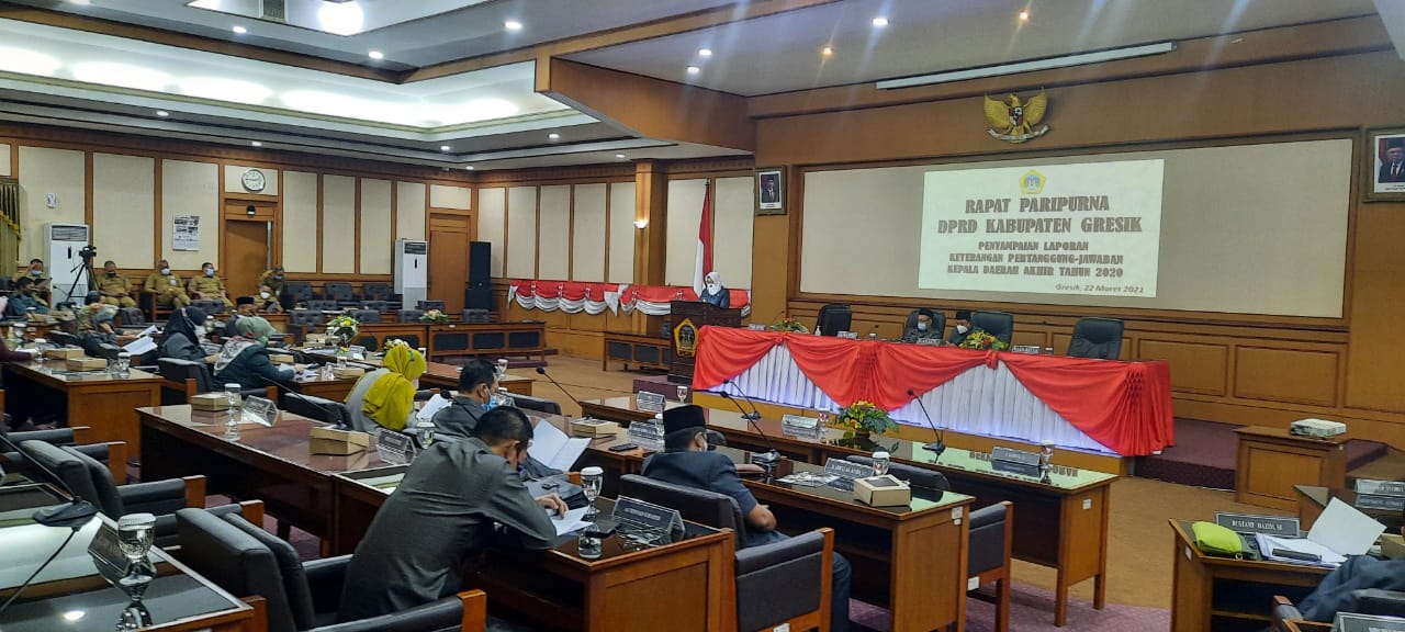 LKPJ 2020 Kepala Daerah, Wabup Gresik: PAD Lebihi Target