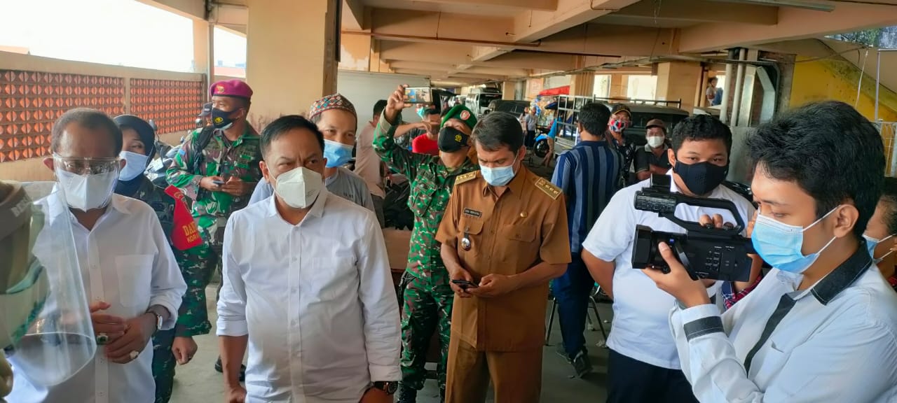 Vaksinasi Wajib KTP Surabaya, PD Pasar alami Kesulitan Data Pedagang