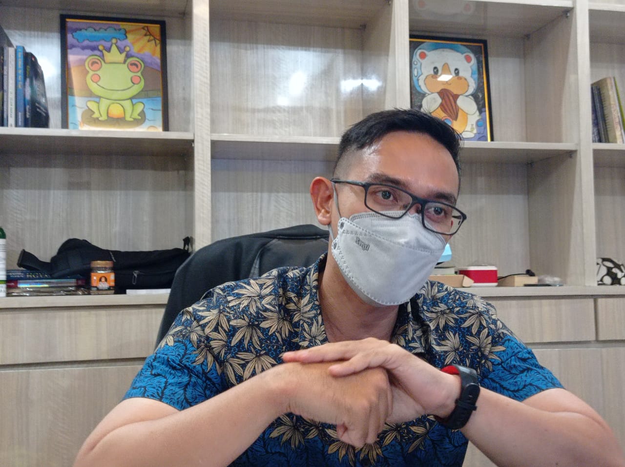 Kepala Bagian Hubungan Masyarakat (Humas) Pemkot Surabaya Febriadhitya Prajatara
