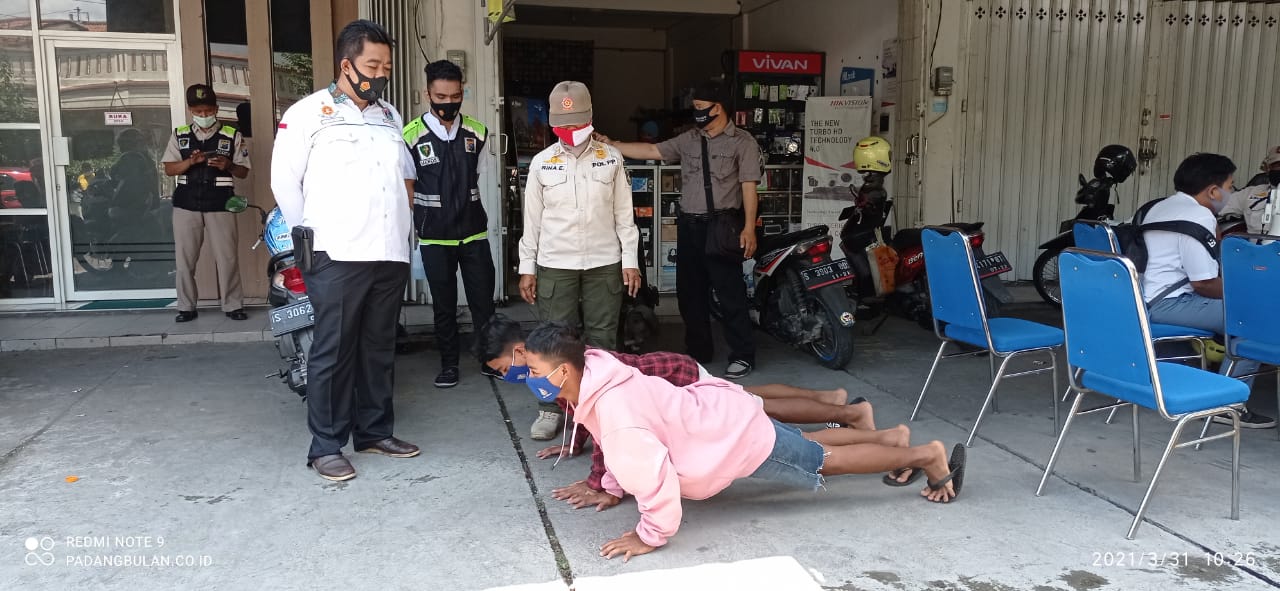 Razia Prokes Jelang Paskah & Puasa, Ratusan Warga Jombang Kena Sanksi