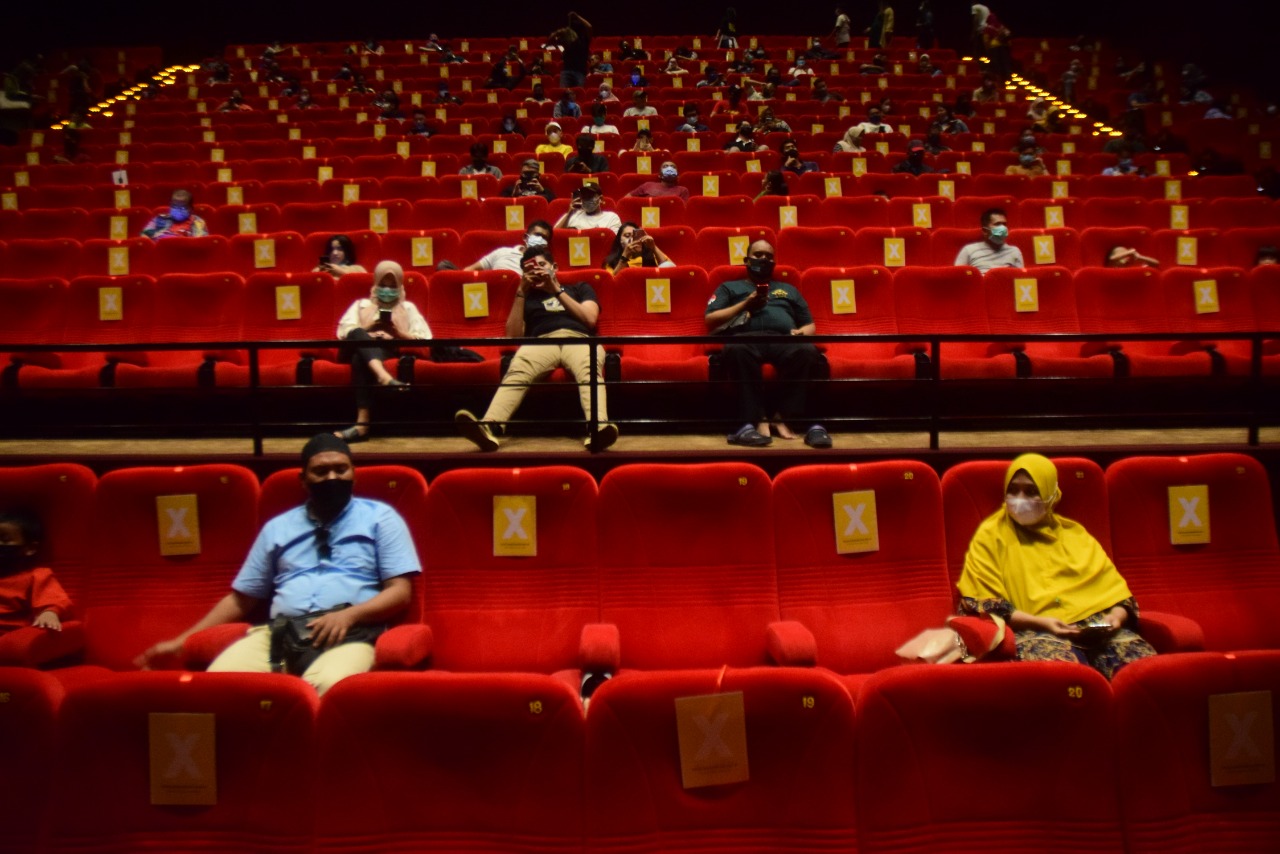 Hari Pertama Bioskop Buka, 400 Tiket Ludes di TP 5