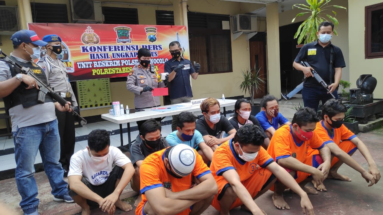 Kapolsek Kompol Masdawati Marah-marah ke Tersangka Narkoba