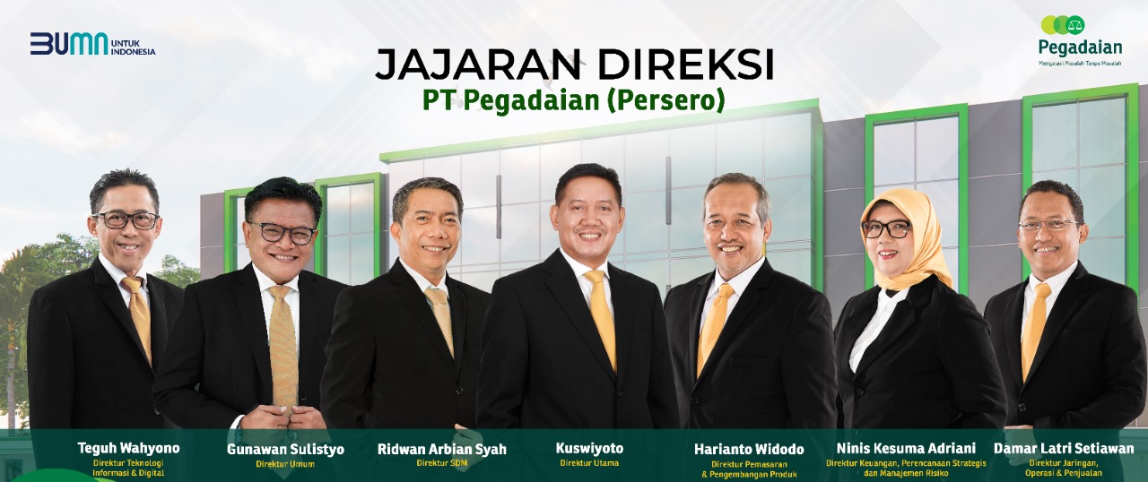 Menteri BUMN Tunjuk Ridwan Arbian Syah Jadi Direktur SDM Pegadaian