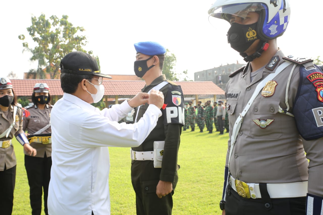 665 Personel Gabungan Diterjunkan di 4 Titik Penyekatan di Jombang