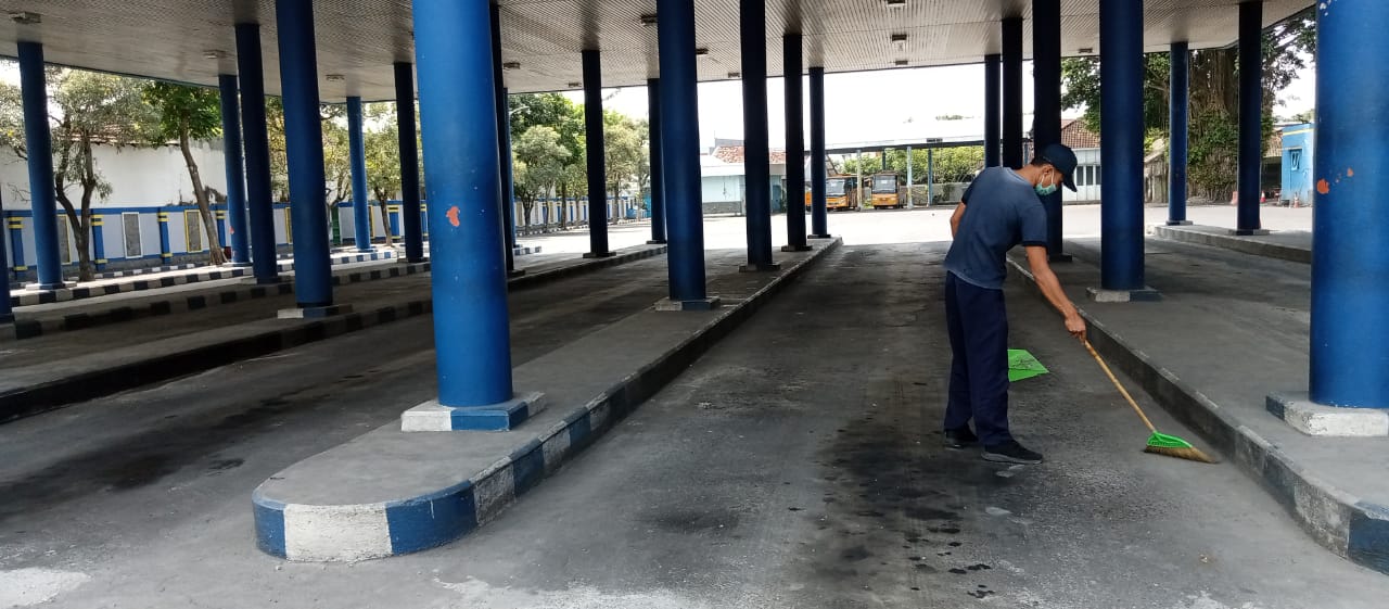 Mudik Dilarang, Terminal Tulungagung Sepi, tak Ada Bus dan Penumpang