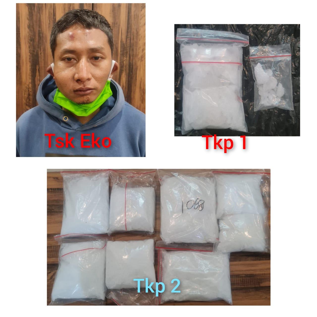 4 Kg Sabu-Sabu Disita dari Pengedar Narkoba Surabaya - Sidoarjo