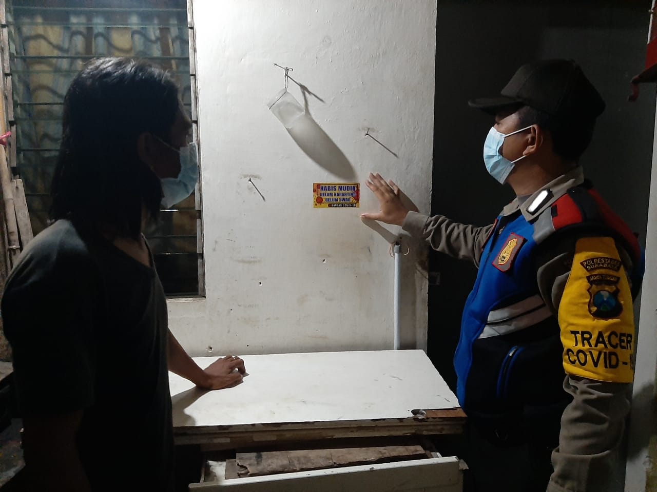 Warga Surabaya yang Mudik tapi Belum Swab Akan Diberi Stiker Khusus