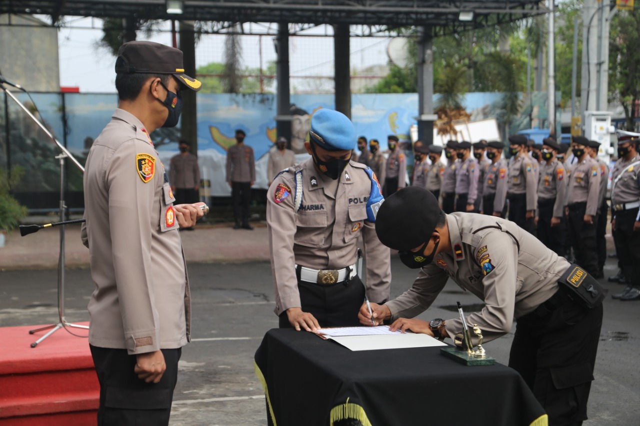 Terkait Narkoba, Polres Tulungagung Teken Pakta Integritas