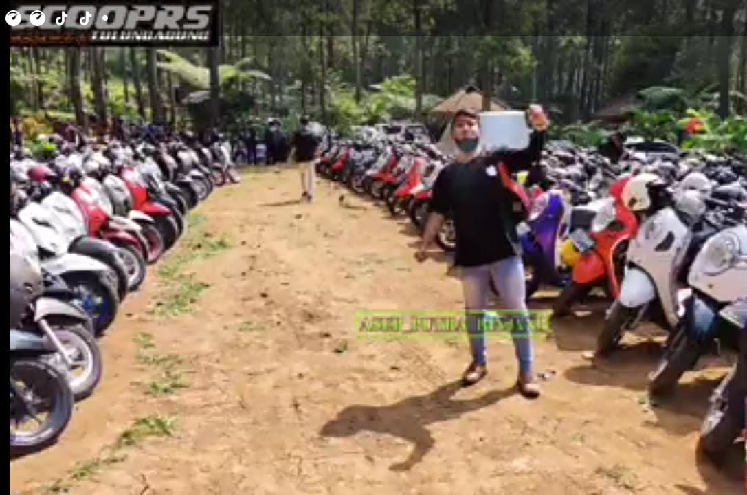 Tak Berizin, Acara Halal Bihalal Klub Motor di Tulungagung Dibubarkan