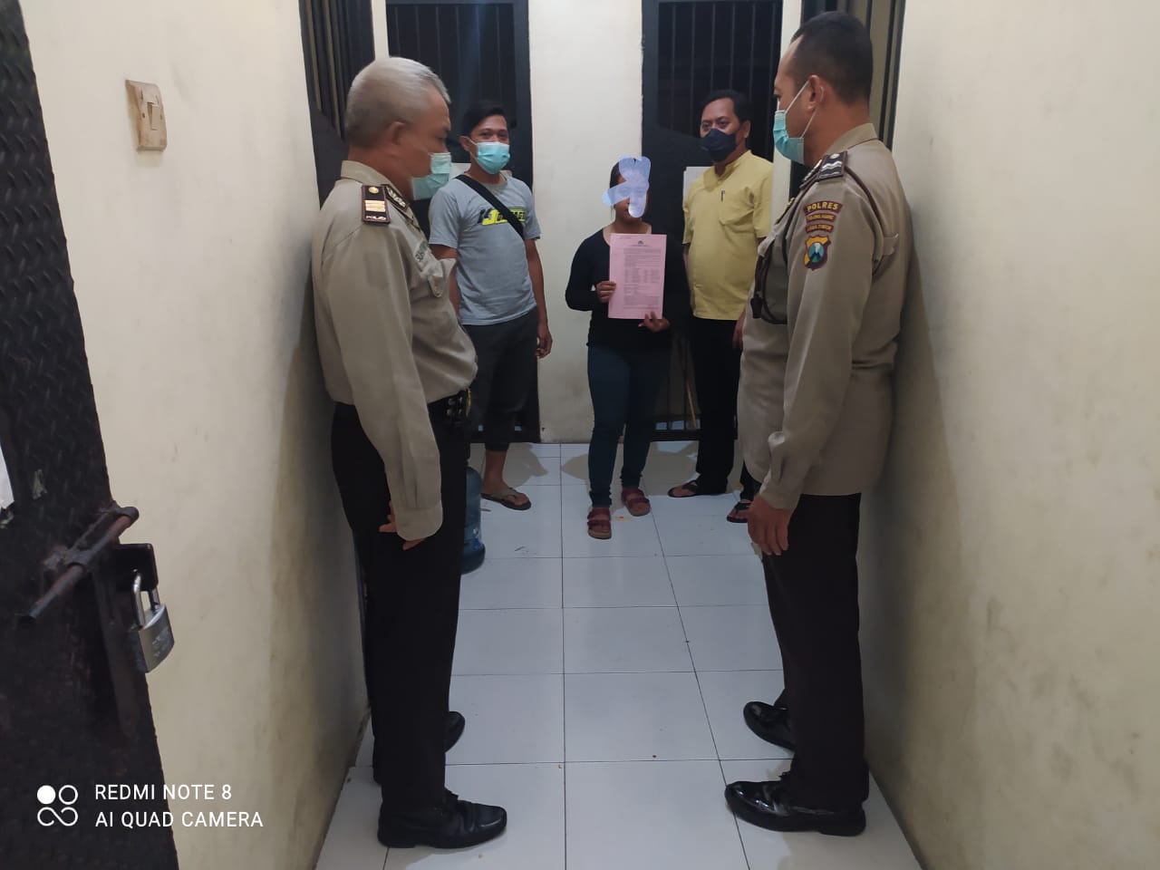 Bikin Laporan Fiktif, Kasir Cantik Ditahan Polres Tulungagung