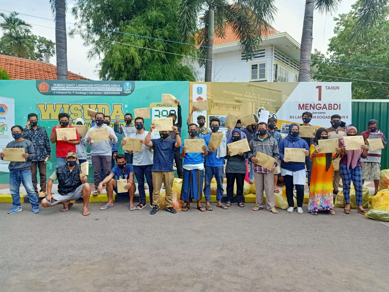 Dua Pasien RSLI Surabaya Varian Baru Delta B.1.617.2 Dinyatakan Sembuh