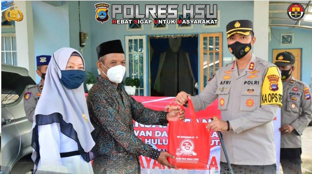 Jelang HUT Bhayangkara ke-75, Ini Doa dan Harapan Kapolres HSU