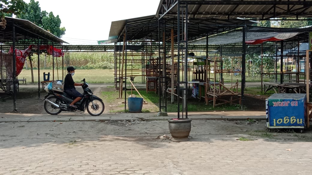 PPKM Darurat, Pasar Desa di Tulungagung Ditutup