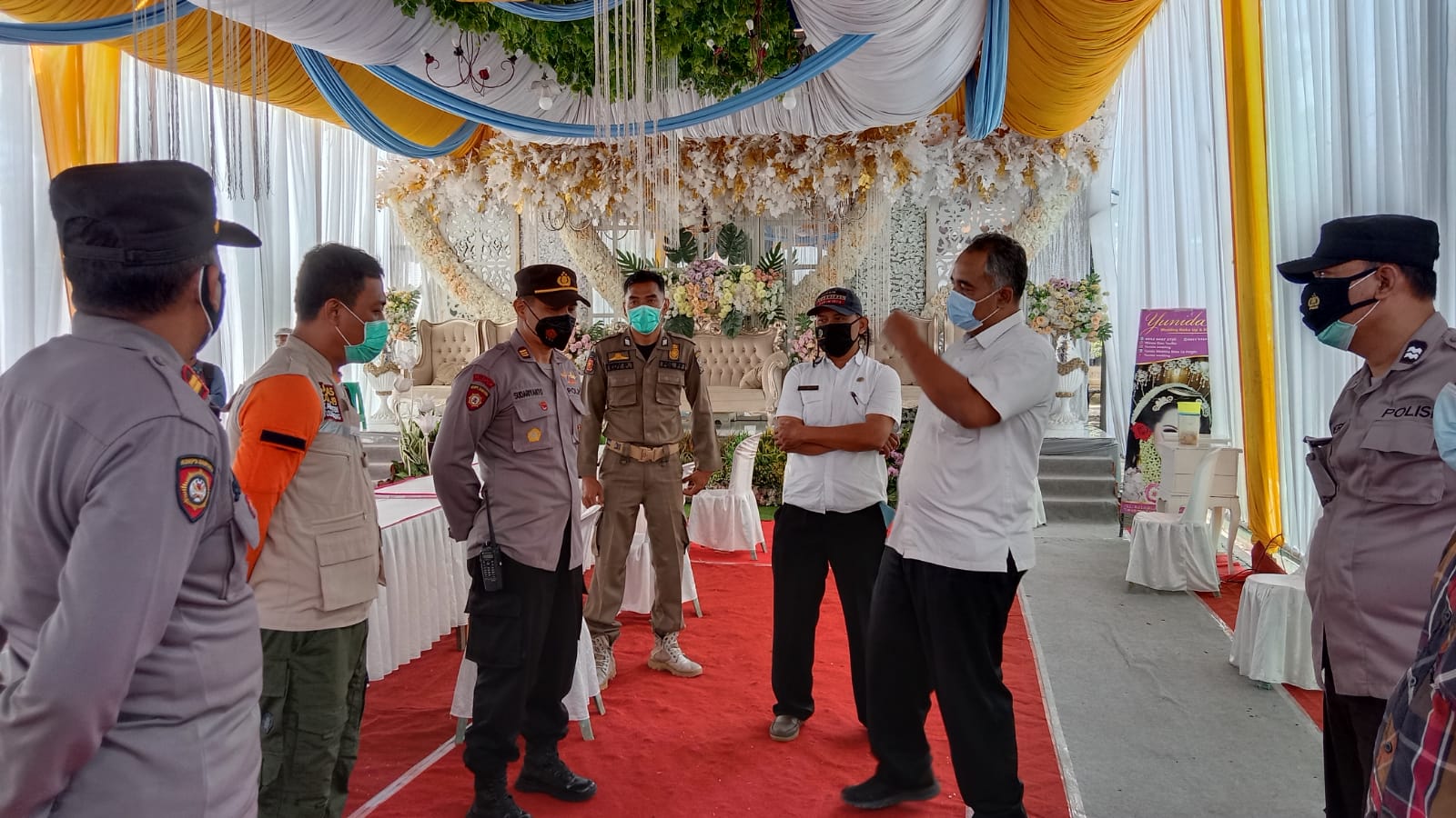 Satgas Covid-19 Tulungagung Peringatkan Hajatan di Rumah Bu Sekdes