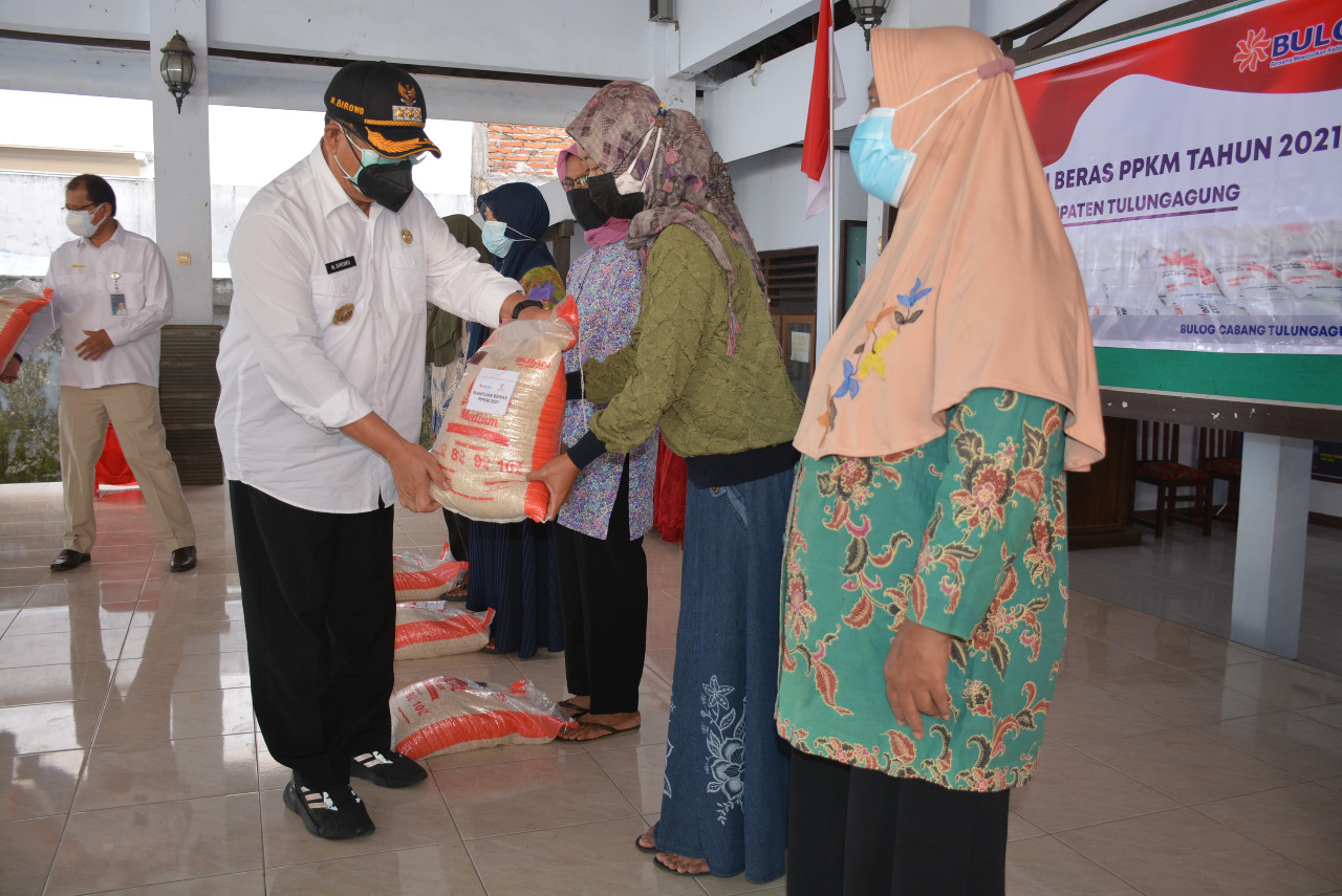 Perpanjangan PPKM, Pemkab Tulungagung Beri Bantuan, Data Penerima dari Perangkat Desa