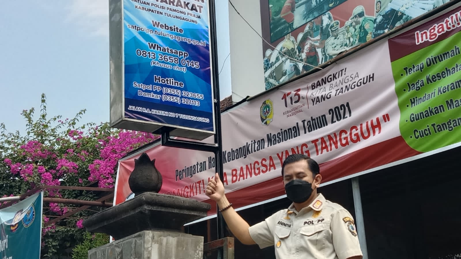 Temukan Pelanggaran Perda di Tulungagung, Silahkan Mengadu di Nomor Ini
