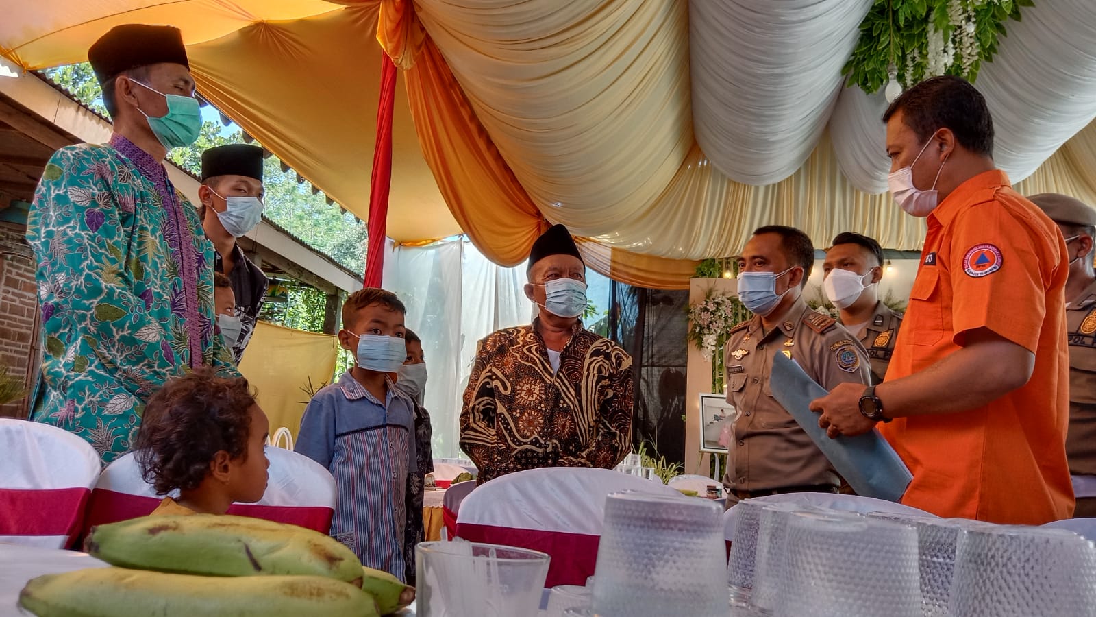 Tegas! Satgas Covid-19 Tulungagung Bubarkan 3 Hajatan pada Hari Pertama Perpanjangan PPKM Level 4