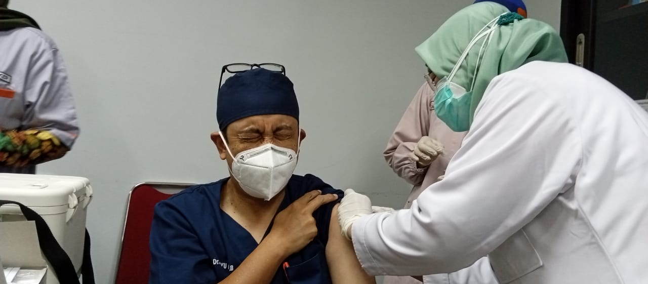 Baru 1 Persen Nakes Tulungagung yang Mendapat Booster Imun Covid-19