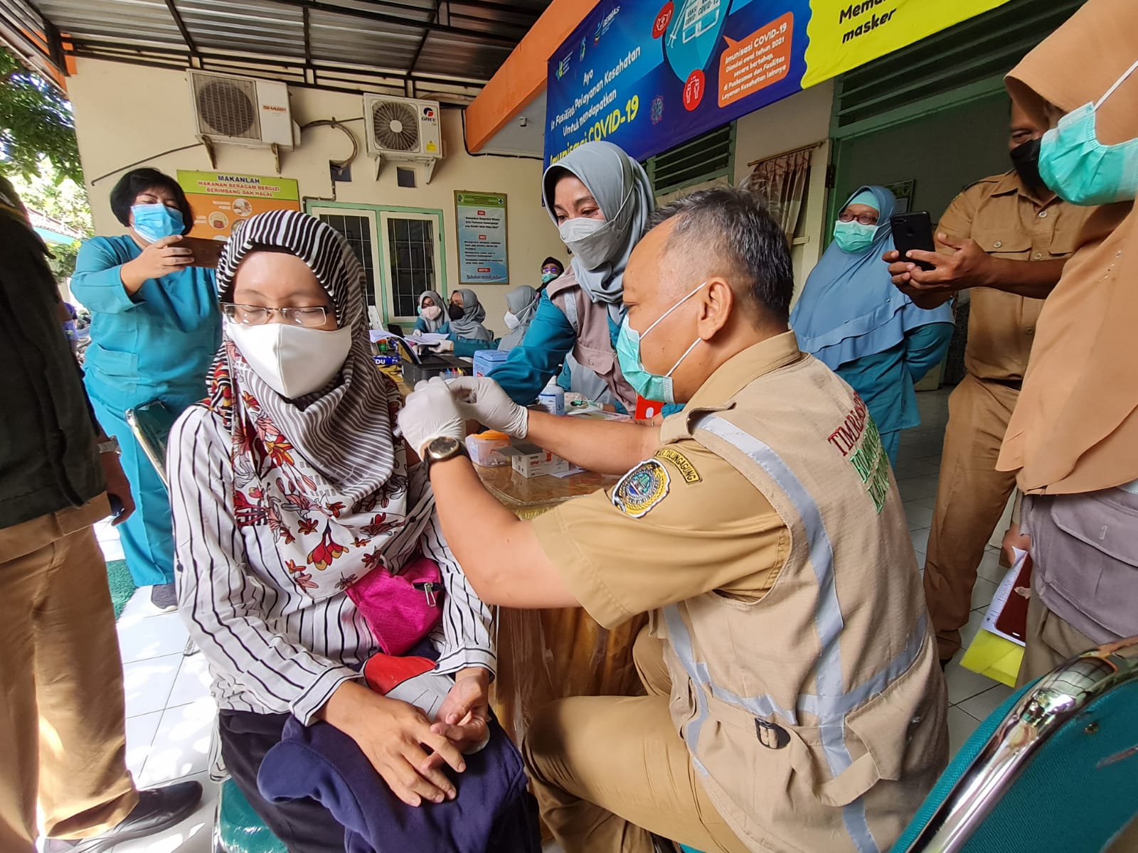 Angka Kematian Tinggi pada Juli-Agustus, Ribuan Bumil Tulungagung Divaksin Covid-19