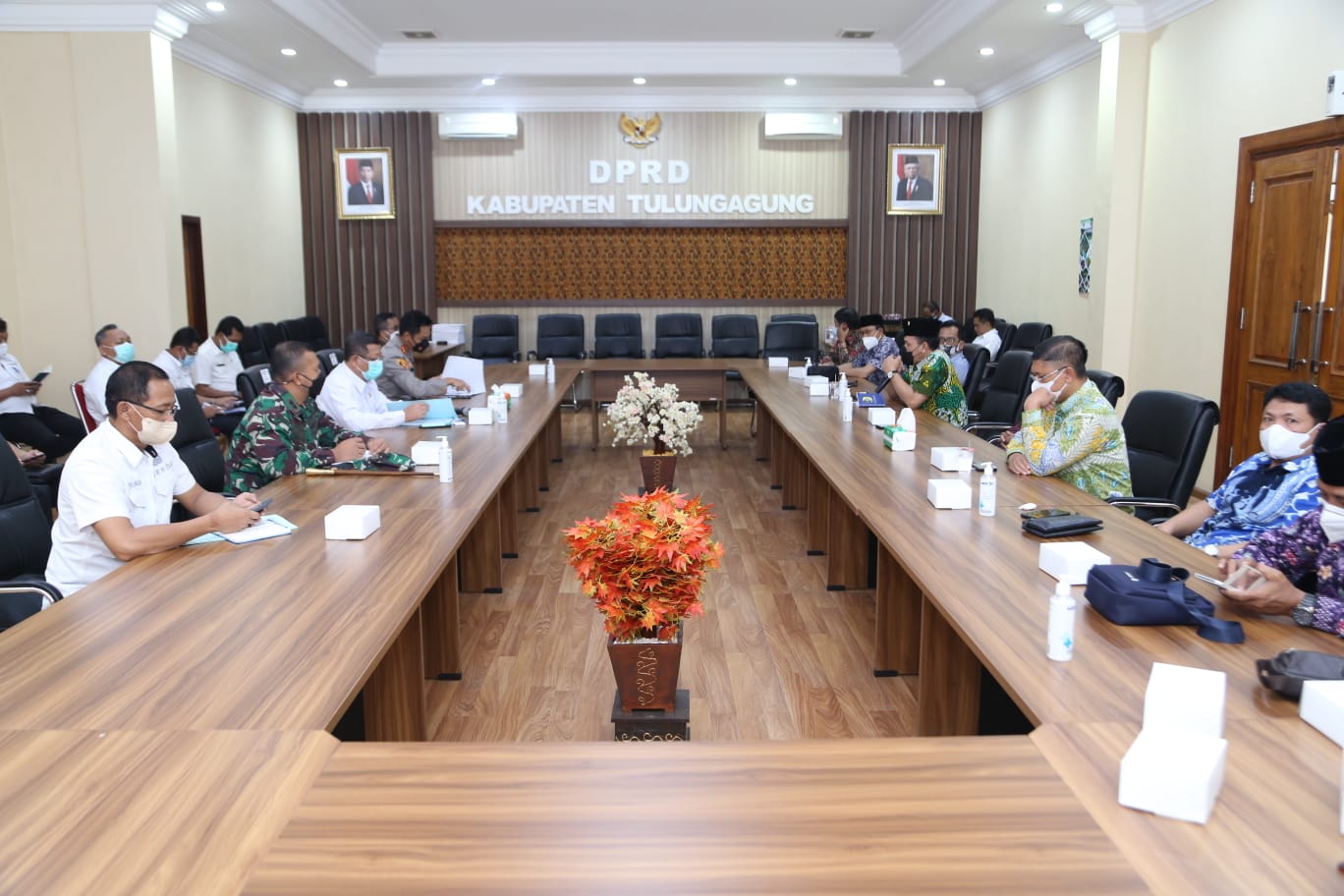 Bahas Penanganan Covid-19 di Tulungagung? Rakor DPRD dan Satgas: Jangan Sampai seperti Jember