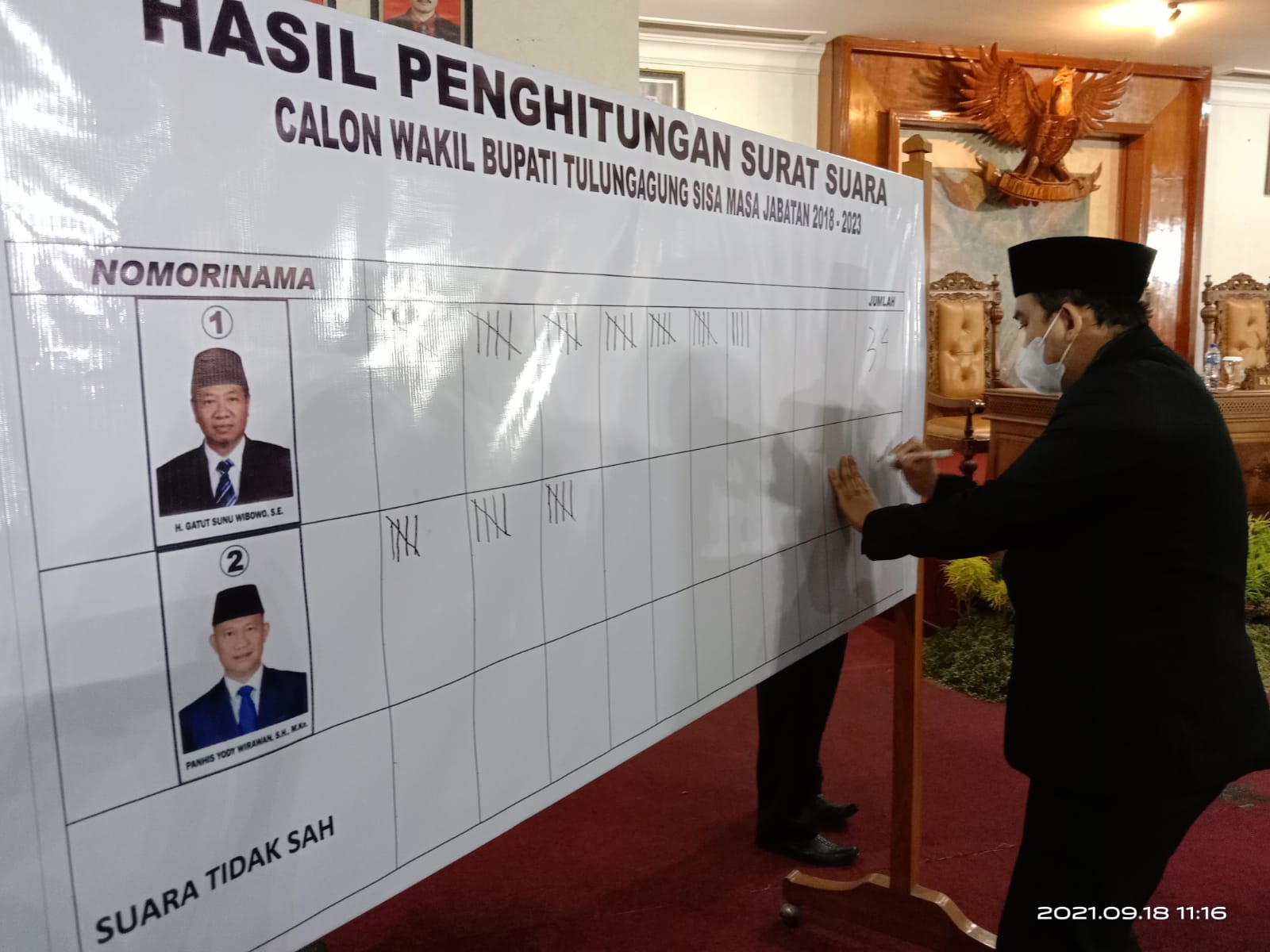 Ketua Panitia Pemilih Wakil Bupati Tulungagung Sebut Ada Penyimpangan Tata Tertib