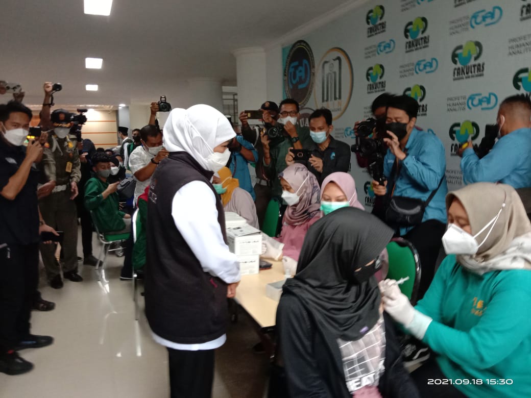 Gubernur Kofifah Sebut Tulungagung PPKM Level 2 dan segera Level 1