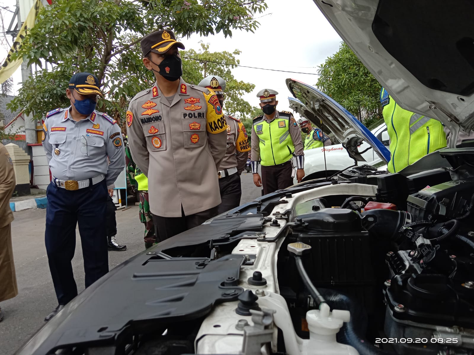 Apel Gelar Pasukan Operasi Patuh Semeru 2021 Polres Tulungagung