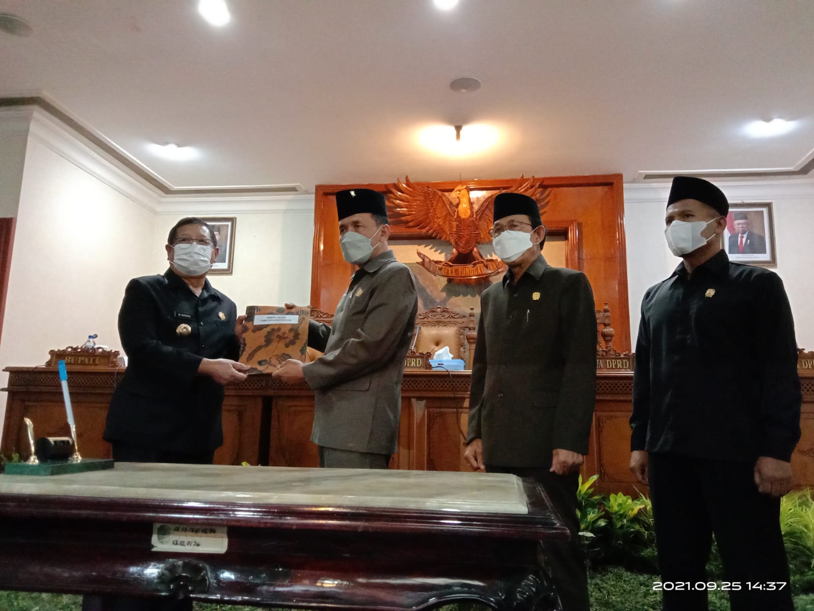 DPRD Tulungagung Sahkan APBD Perubahan 2021