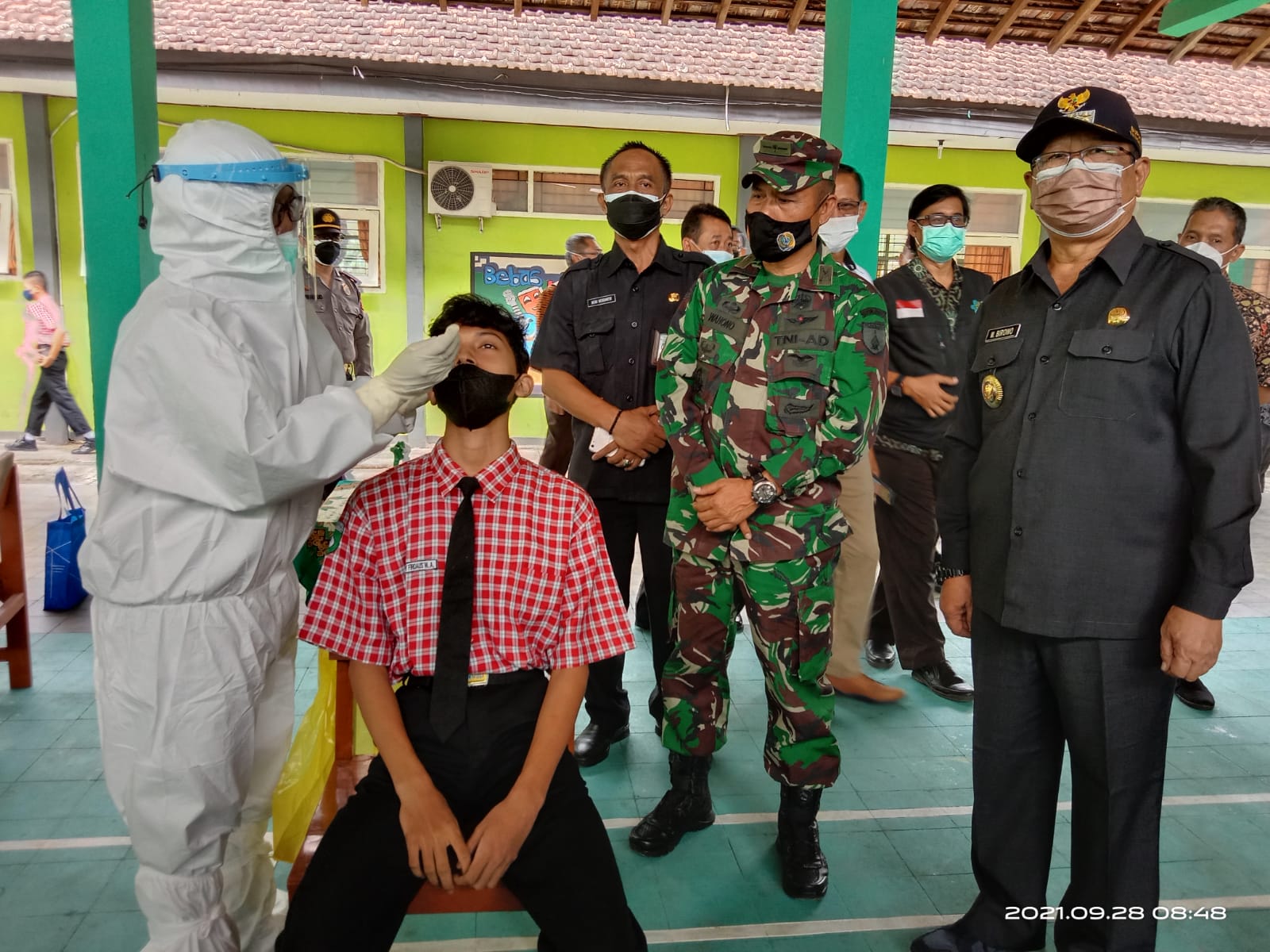 Puluhan Siswa di Tulungagung Di-swab Antigen, Ini Hasilnya