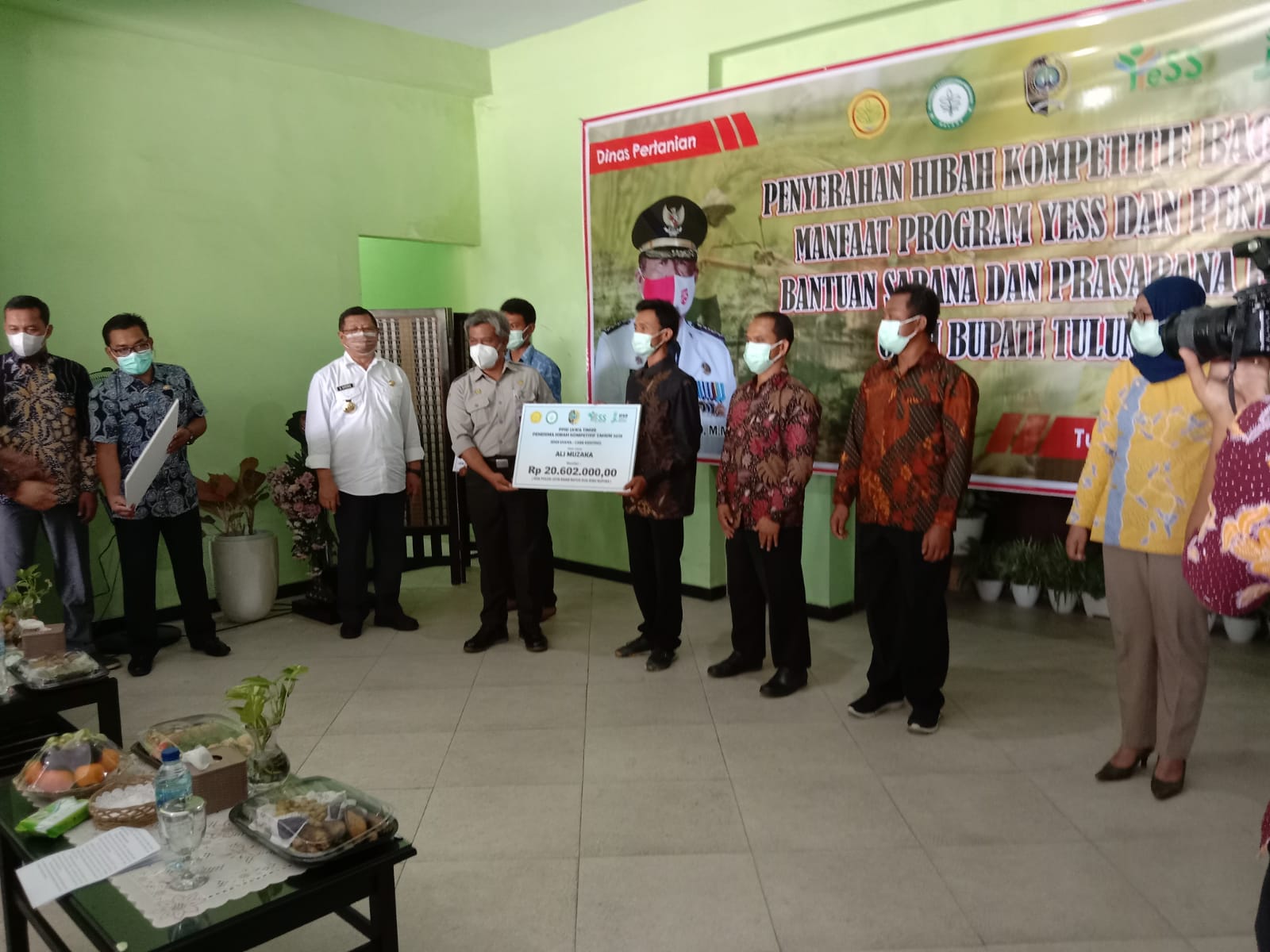 Petani Muda Tulungagung Terima Bantuan YESS