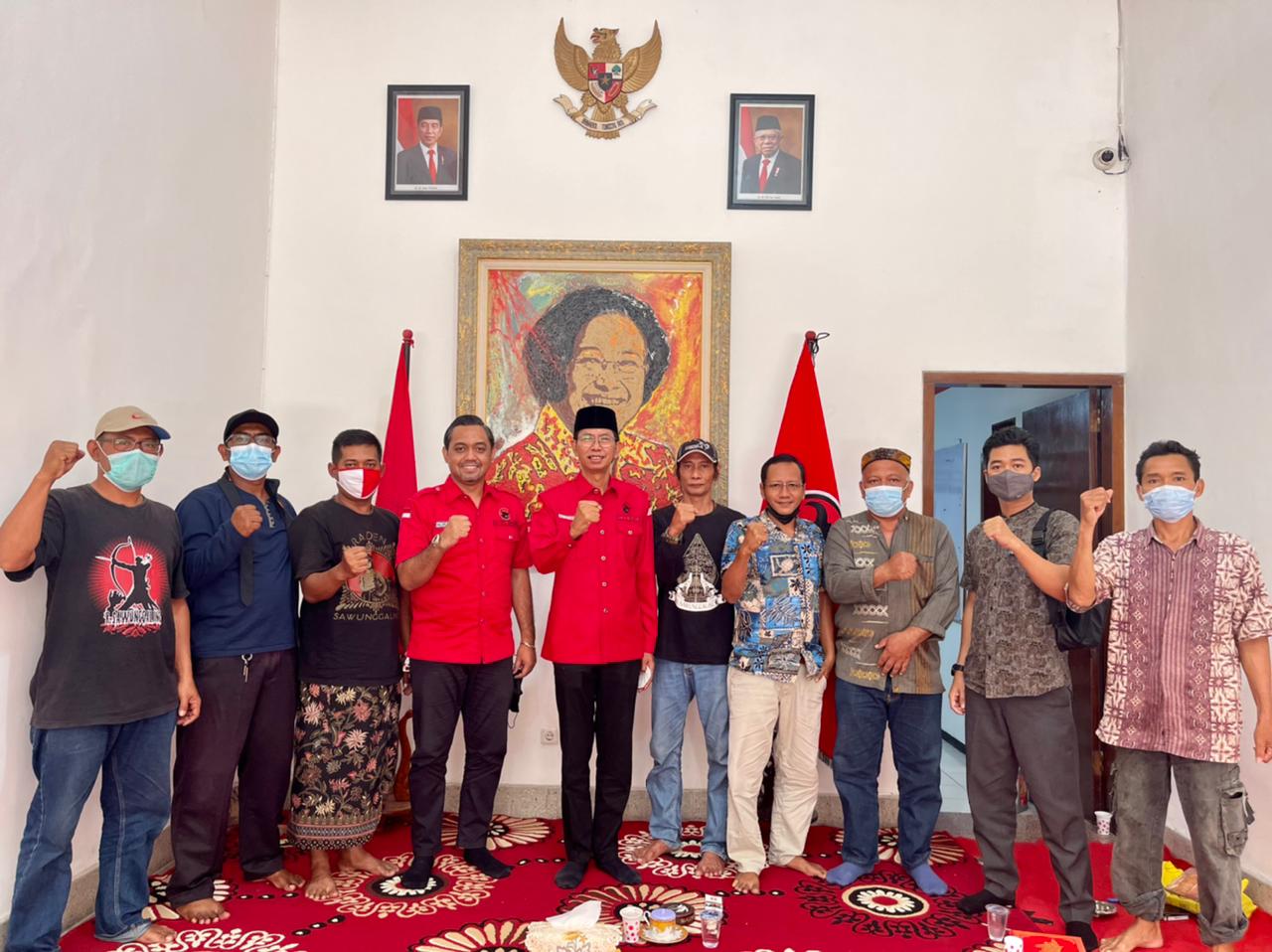 Terima Paguyuban Sawunggaling, PDIP Surabaya Tegaskan Komitmen Jaga Budaya Lokal