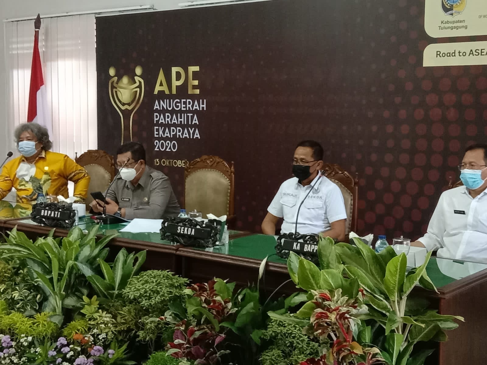 Tulungagung Sabet APE Tingkat Utama 2 Tahun Berturut-turut