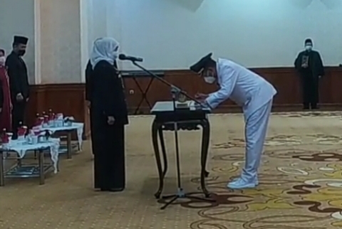 Dilantik sebagai Wakil Bupati Tulungagung, Tugas Berat Menanti Gatut Sunu