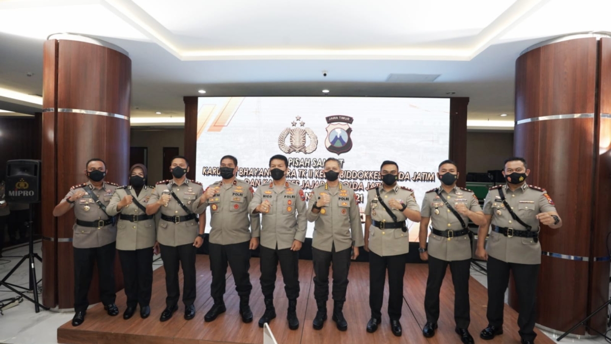 Kapolda Jatim Pimpin Sertijab 12 Pejabat Polri, di antaranya Kapolres, Ini Daftar Lengkapnya
