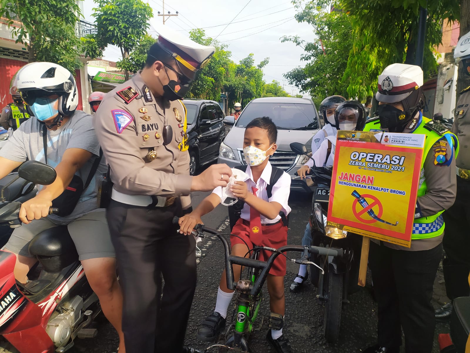 9 Hari Operasi Zebra Semeru 2021, tak Ada Warga Tulungagung yang Ditilang